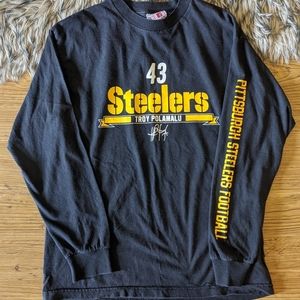 NFL Players || Troy Polamalu || Long Sleeve Tee